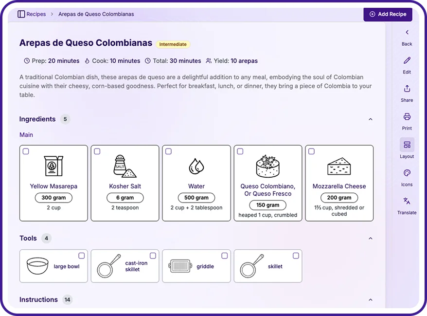 Desktop app screenshot